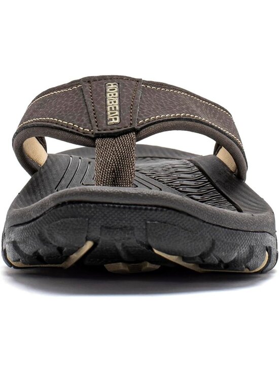 Men\'s Brown Sport Flip Flops Comfort Outdoor Rubber Casual Thong Sandal Shoes main image 6